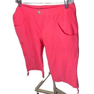 NEW Cabela's Capri Pants Coral Pink Size 16 Women’s Outdoor Hiking Camping NWT